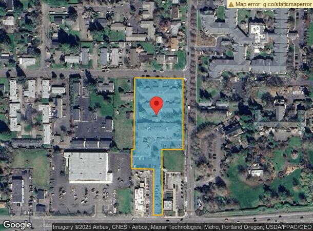  2112 Oak St, Forest Grove, OR Parcel Map