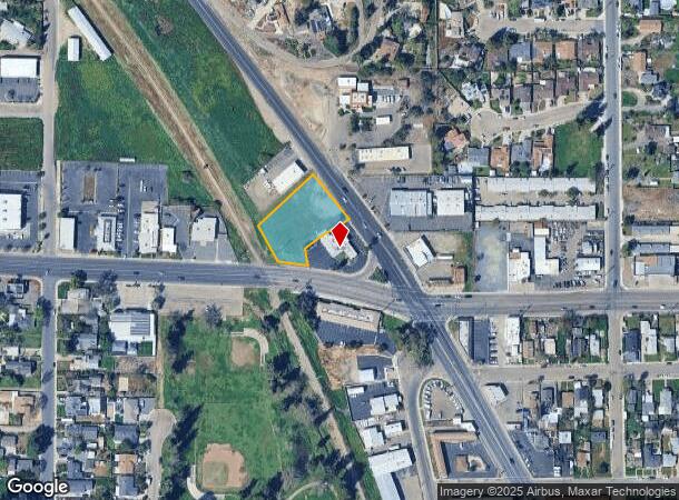  855 N Main St, Porterville, CA Parcel Map