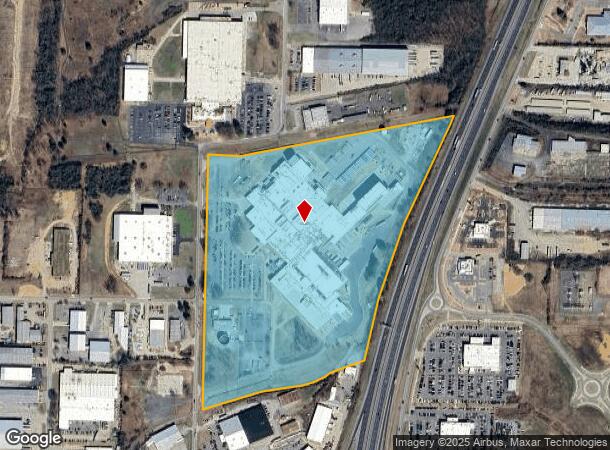 480 Exchange Ave, Conway, AR Parcel Map