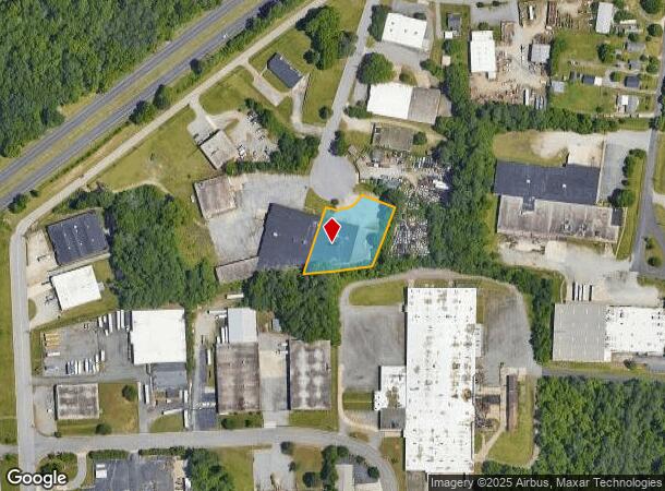  1019 Porter St, High Point, NC Parcel Map