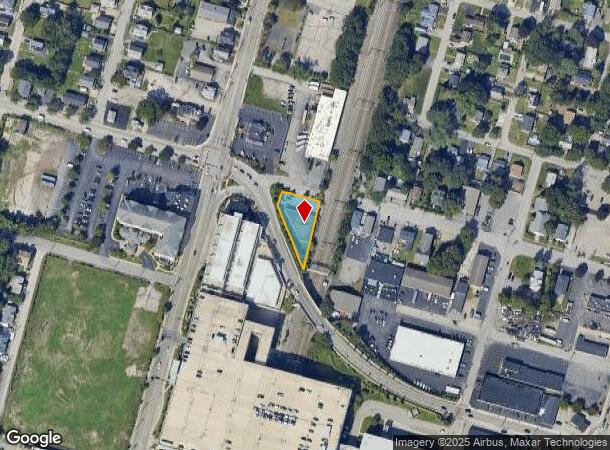  100 Kilvert St, Warwick, RI Parcel Map