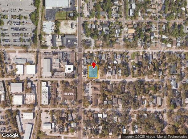  808 Grand Central St, Clearwater, FL Parcel Map