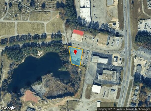  318 E Blue Mountain Rd, Anniston, AL Parcel Map