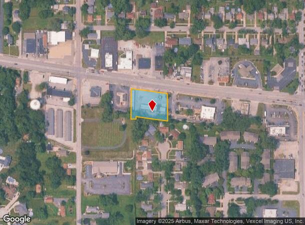  3828 Ridge Rd, Highland, IN Parcel Map