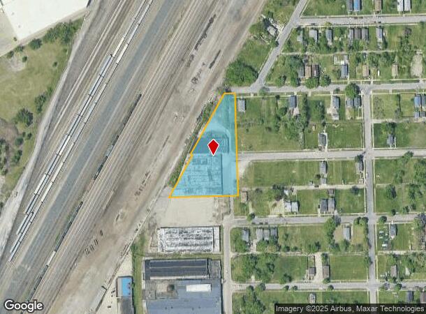 9145 Vincent St, Hamtramck, MI Parcel Map