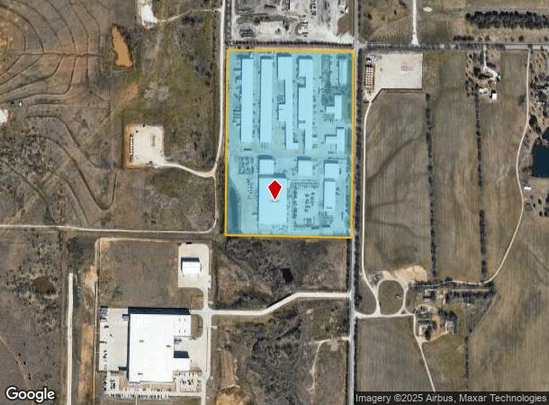  2281 N Masch Branch Rd, Denton, TX Parcel Map