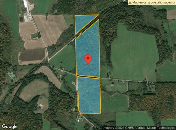  2511 Cutting Rd, Delevan, NY Parcel Map