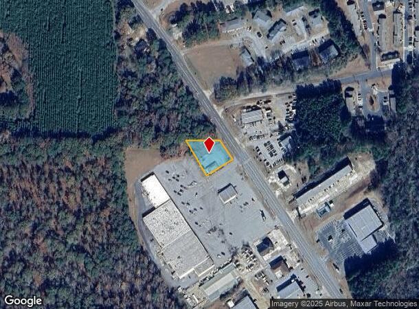 1195 Warm Springs Hwy, Manchester, GA Parcel Map