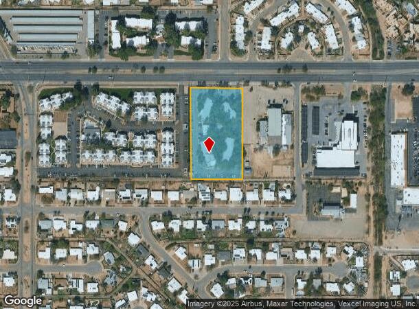  6850 E Golf Links Rd, Tucson, AZ Parcel Map
