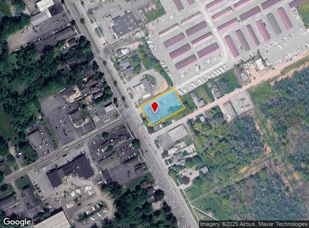 493 S Main St, Canandaigua, NY Parcel Map
