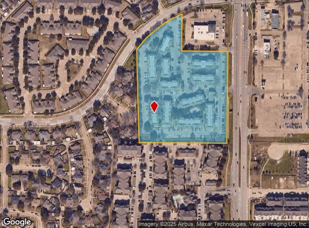  2175 S State Highway 121, Lewisville, TX Parcel Map