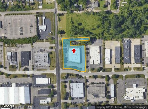 2025 Franklin Rd, Bloomfield Hills, MI Parcel Map