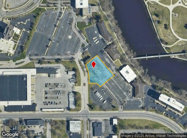  350 Columbia St, South Bend, IN Parcel Map