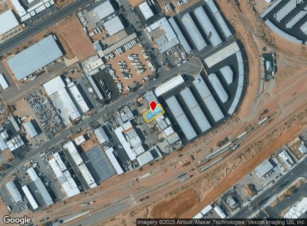 709 Foothill Ct, Boulder City, NV Parcel Map