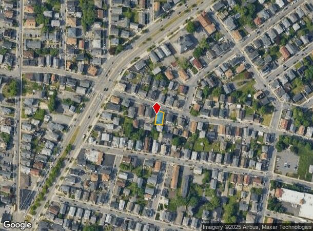  55 Tecumseh St, Fall River, MA Parcel Map