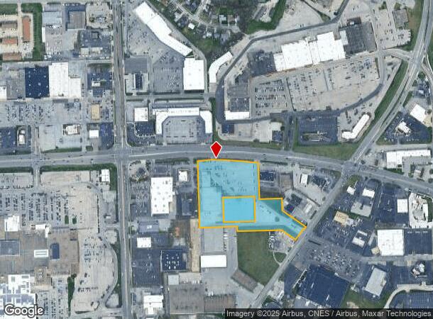 614 E Coliseum Blvd, Fort Wayne, IN Parcel Map