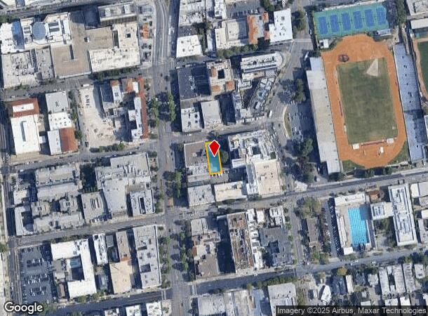  2124 Kittredge St, Berkeley, CA Parcel Map