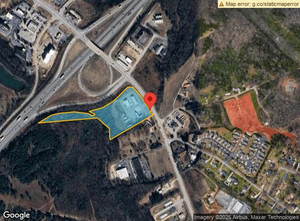  2835 Highway 153, Piedmont, SC Parcel Map