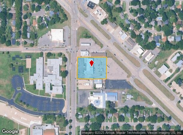1014 N 2Nd Ave, Mulvane, KS Parcel Map