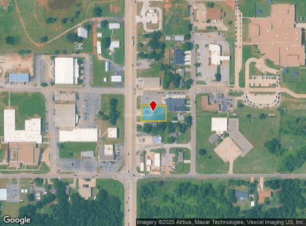 120 N Main St, Newcastle, OK Parcel Map