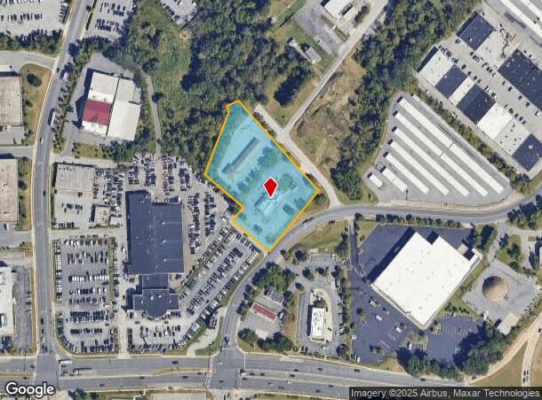 1650 Belmont Ave, Windsor Mill, MD Parcel Map