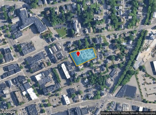  36 Crescent St, Wakefield, MA Parcel Map