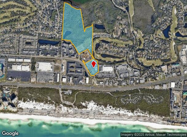  4323 Commons Dr W, Destin, FL Parcel Map