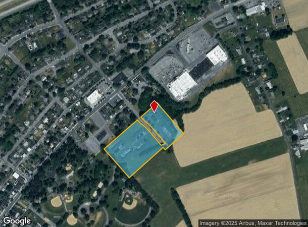 40 S Elm St, Kutztown, PA Parcel Map