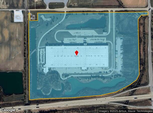 2909 Pleasant Center Rd, Yoder, IN Parcel Map