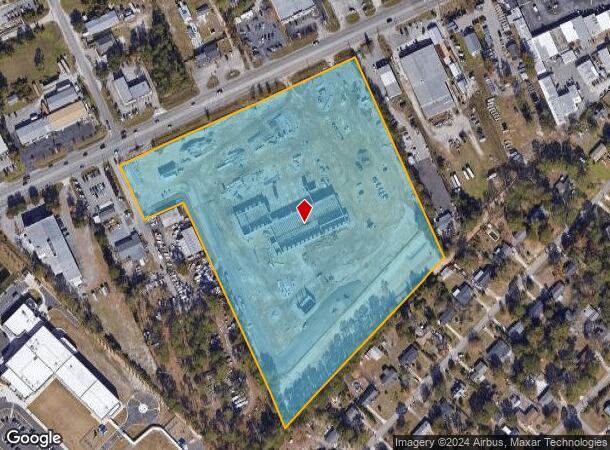  6720 Market St, Wilmington, NC Parcel Map