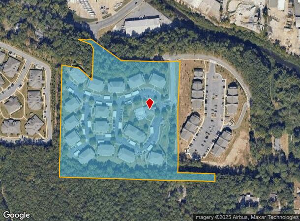 1500 Parham Pointe Dr, Little Rock, AR Parcel Map