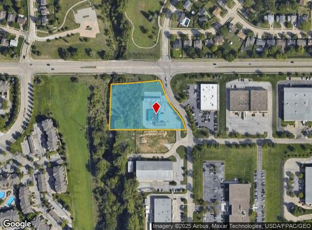 6912 S 110Th St, La Vista, NE Parcel Map