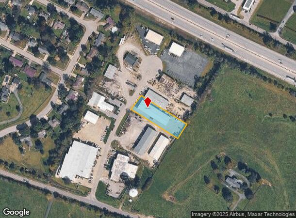  121 Hud Rd, Winchester, KY Parcel Map