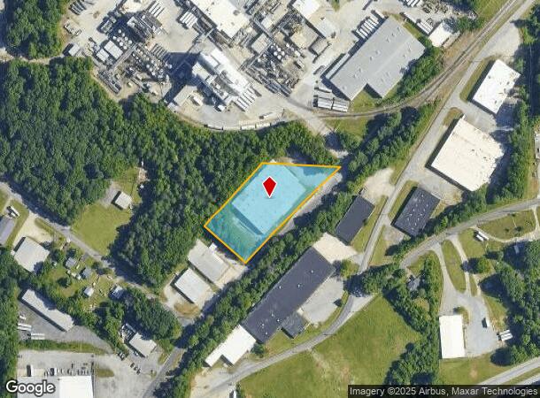 1700 Belmar St, High Point, NC Parcel Map
