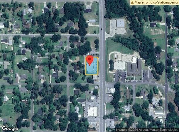  2127 N Hickory St, Loxley, AL Parcel Map