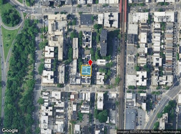 2515 Olinville Ave, Bronx, NY Parcel Map