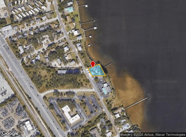  2459 Pineapple Ave, Melbourne, FL Parcel Map