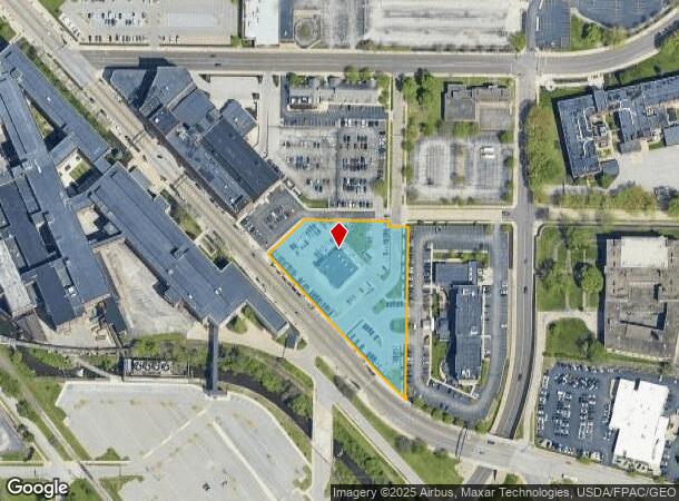  1203 1207 E Market St E, Akron, OH Parcel Map