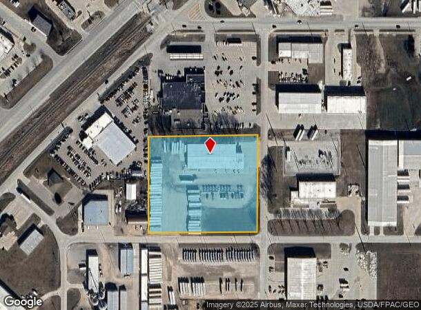  1345 12Th Ave Sw, Le Mars, IA Parcel Map