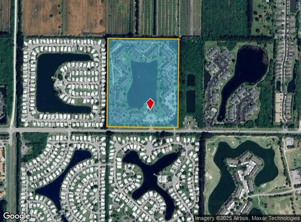 2610 71St Cir, Vero Beach, FL Parcel Map