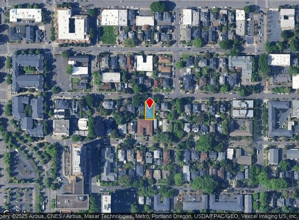  1812 Ne Halsey St, Portland, OR Parcel Map