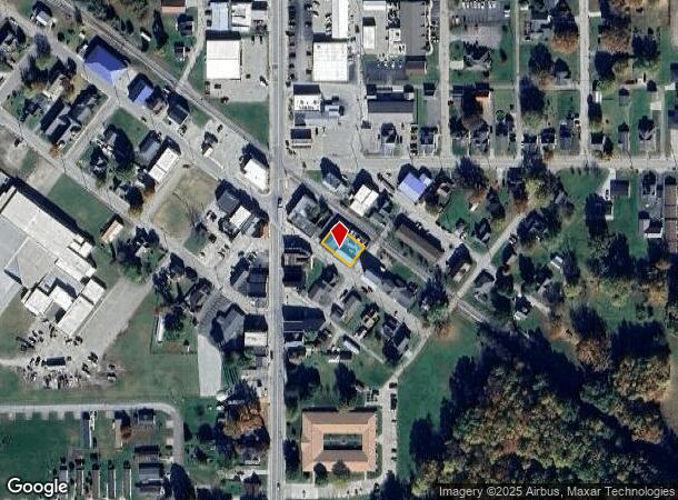  113 E Washington St, Sunman, IN Parcel Map