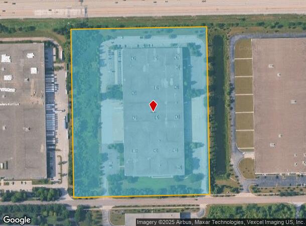 1455 Sequoia Dr, Aurora, IL Parcel Map