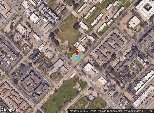  4504 Maple Ave, Dallas, TX Parcel Map