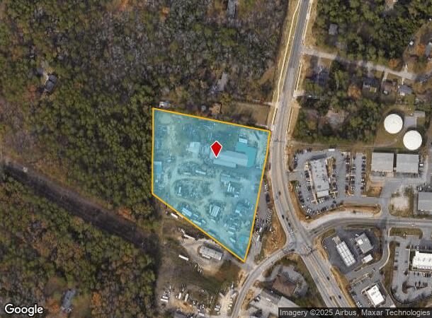  487 Flowing Wells Rd, Augusta, GA Parcel Map