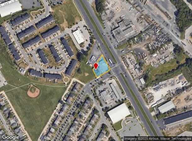  4015 N North Point Blvd, Dundalk, MD Parcel Map