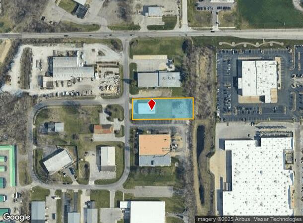  4540 S Burnett Dr, South Bend, IN Parcel Map