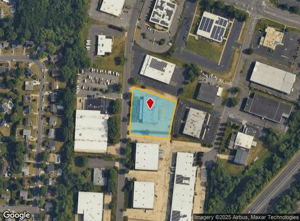  16 Roland Ave, Mount Laurel, NJ Parcel Map