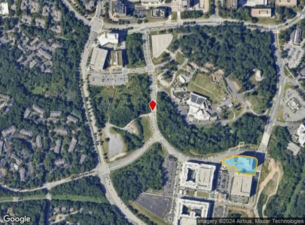  6100 Merriweather Dr, Columbia, MD Parcel Map