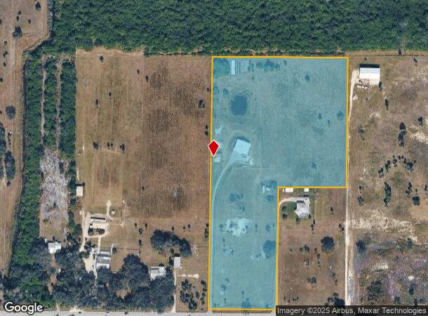 22181 N River Rd, Alva, FL Parcel Map